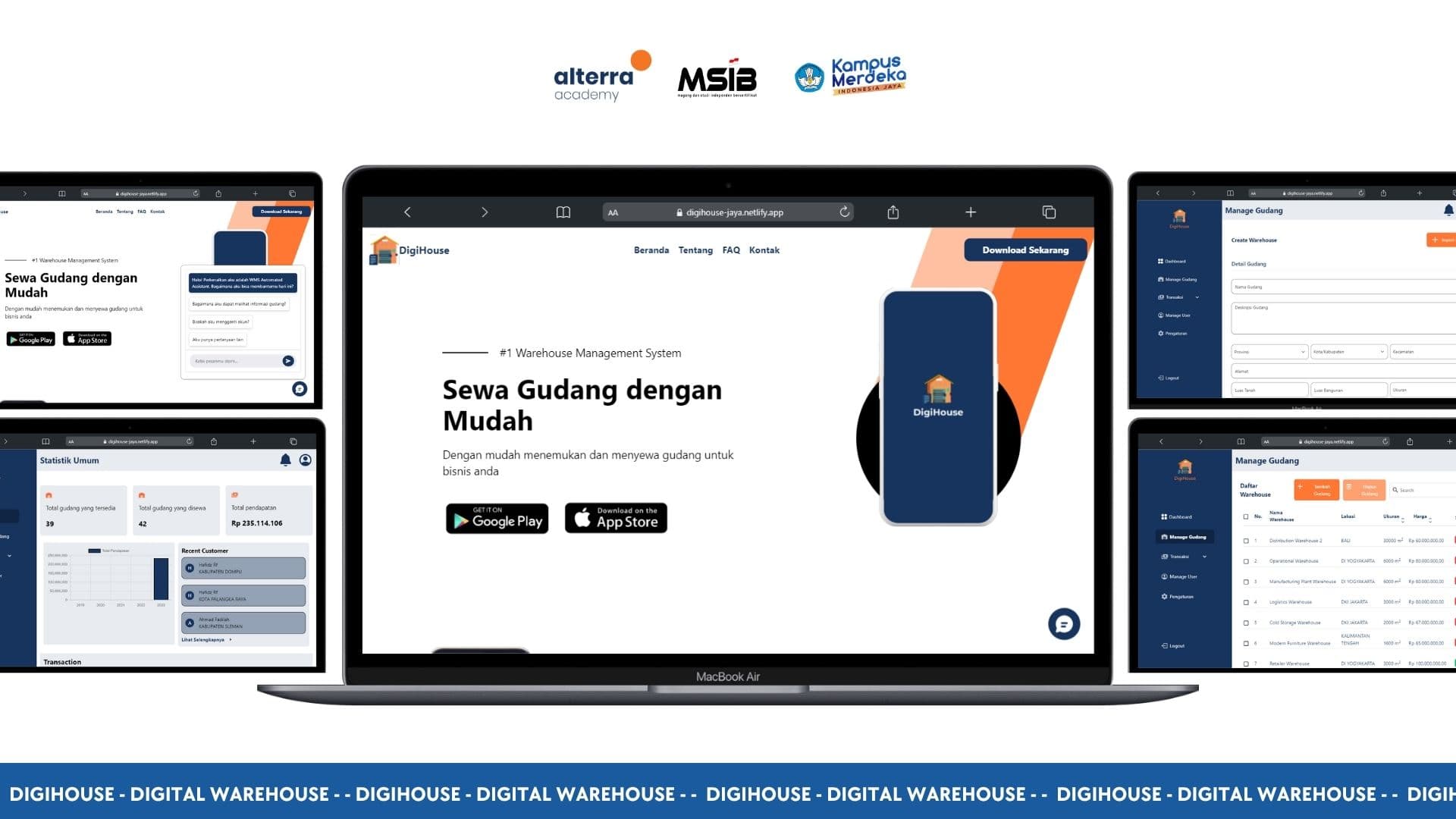 Sistem Manajemen Gudang Digital (Digihouse)
